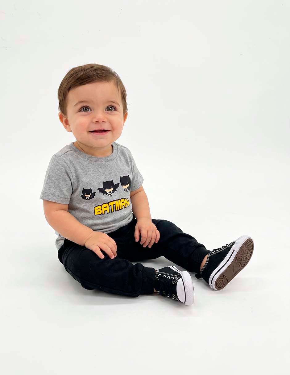 Playera Batman manga corta para niño 3