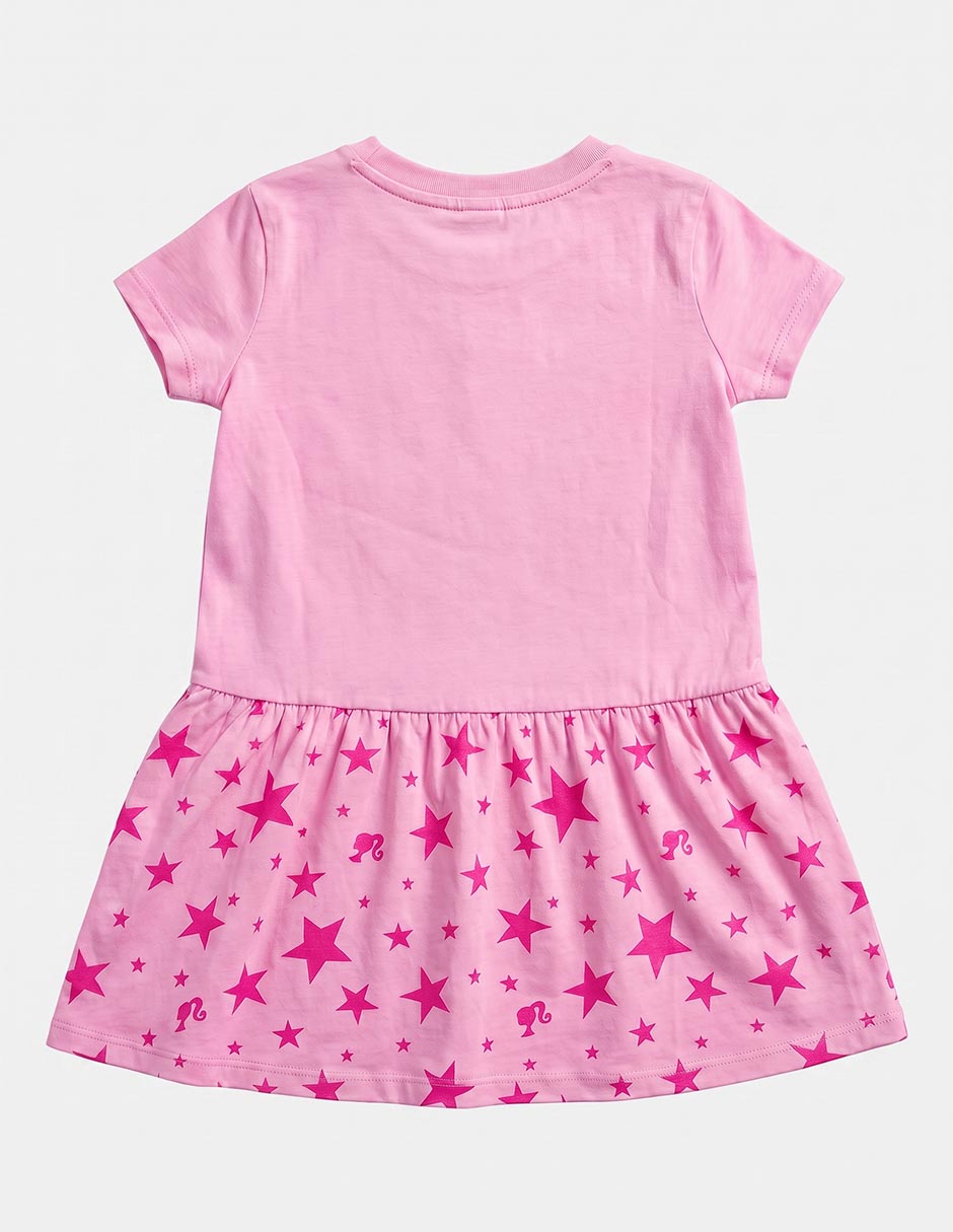 Vestido manga regular para niña 3