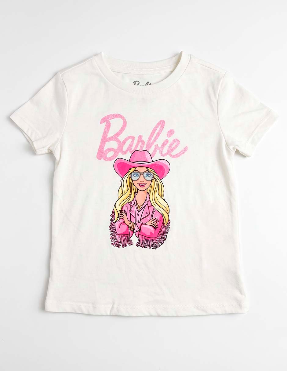 Set playera/Playera Barbie Bebes manga Corta para Bebé / Infantil Niña