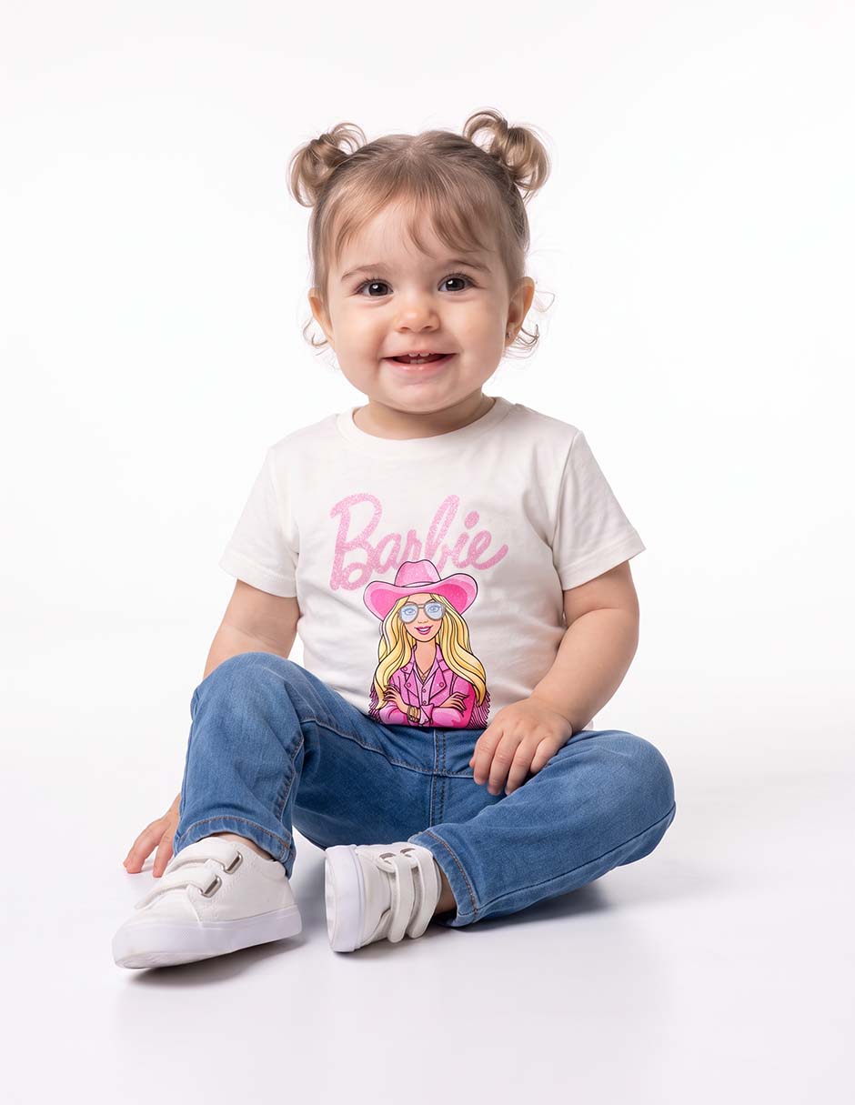 Set playera/Playera Barbie Bebes manga Corta para Bebé / Infantil Niña 4
