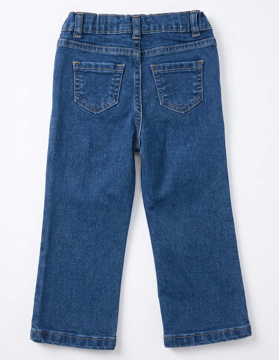 Jeans regular lavado medio para niño 4