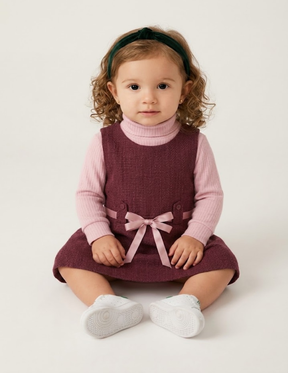 Vestido sin manga para niña Vestido sin manga para niña