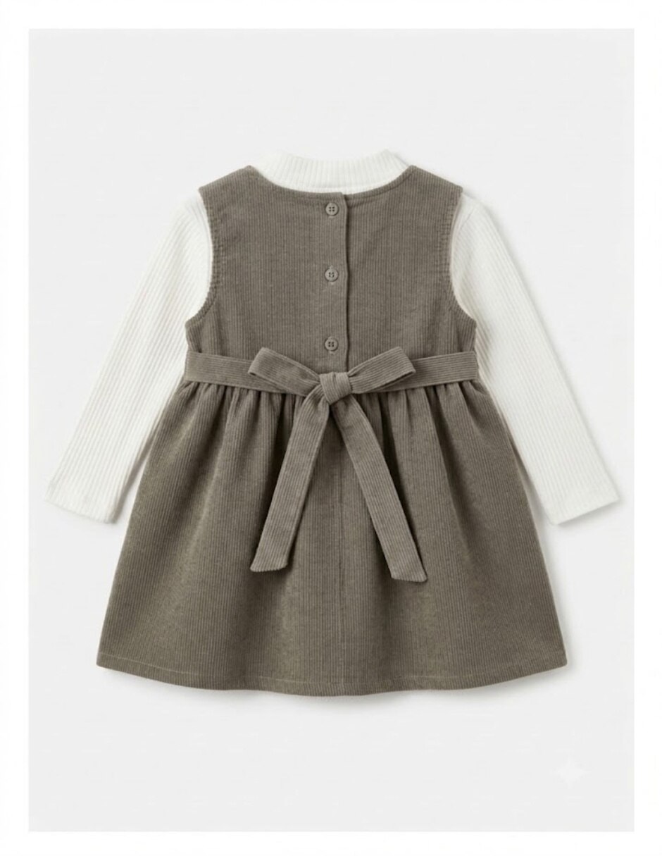 Vestido sin manga para niña 5